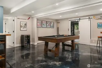 Rec Room designed for entertainment
