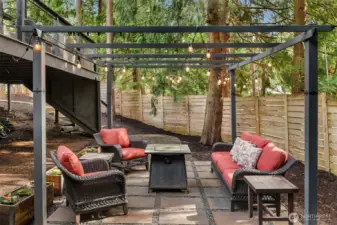 Second outdoor living space