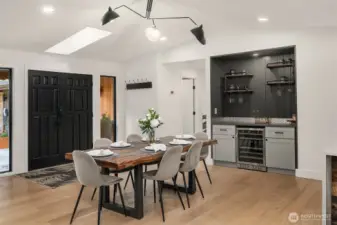 Open floor concept that flows and invites connection