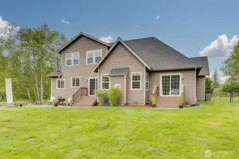 Back of home
