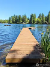 Private dock!