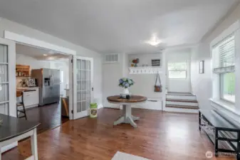 Inside, this large foyer welcomes you into this 2700+ square foot home.