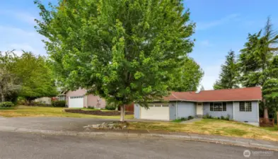 Curb appeal and on a cul-de-sac is a perfect new home