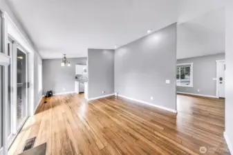 Family room and potential breakfast nook