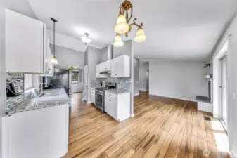 Kitchen with updated touches throughout