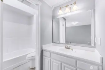 Primary ensuite is ready for you!