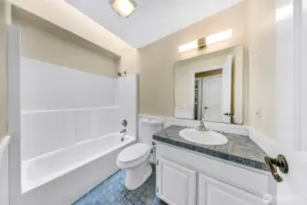 Main full bathroom