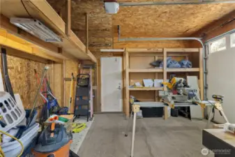 1 car attached Garage