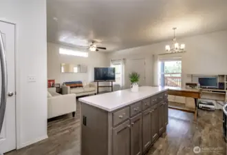 Fabulous chefs kitchen with modern finishes