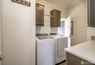 Large Laundy Room with Storage