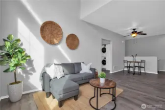 vaulted ceiling!