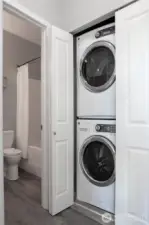 front loading washer/dryer