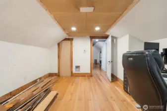 2nd Bedroom, upstairs with access started to new bathroom