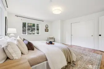 1st bedroom on the main level