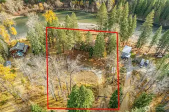 Approximate property 1.32 acre property lines