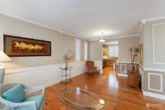 Living/dining room opens to this beautiful kitchen.