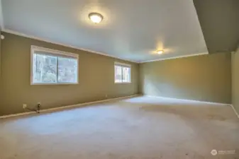 Additional bonus room in basement