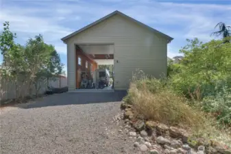 3 Car Attached Garage & 30x40 RV Garage with Pull Through Doors