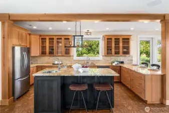 kitchen view 1
