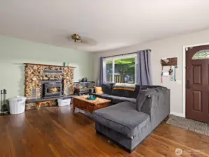 Hardwood floors