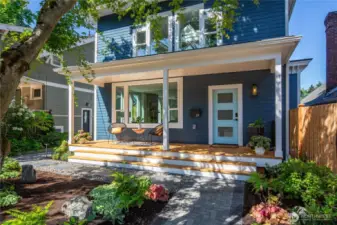 On a quiet block...moments to Queen Anne Avenue. Parks and schools so close...On a 4800 square foot lot with room to play & upside (permitted DADU).
