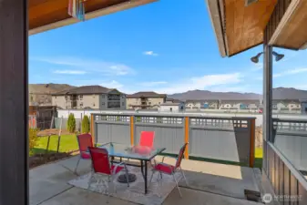 Backyard to the north...so private