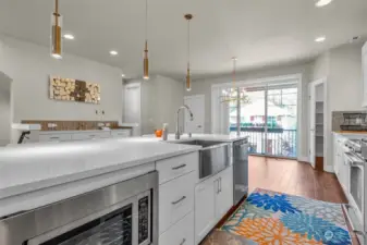 More beautiful kitchen space