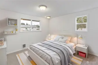 Virtually Staged Bedroom #2