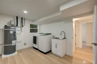 Large laundry/untility room