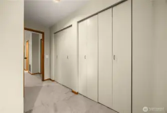 Look at all of this closet space!