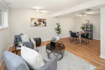 Bonus room has great spaces
