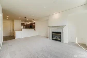 Bar seating—perfect spot for morning coffee or entertaining.