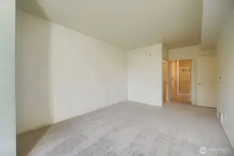 Walk-in closet = storage made simple.