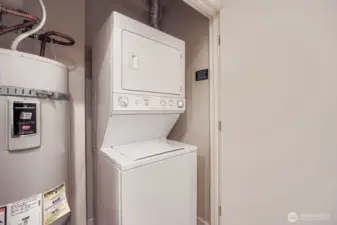 In unit laundry.