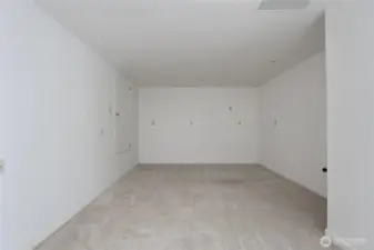 Lower level bonus room, office, or craft room