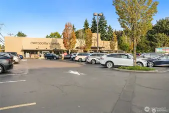 Metropolitan Market or the PCC Market are within a mile for shopping.