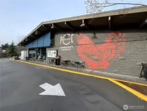 PCC Market and Metropolitan Market are within a mile for shopping.