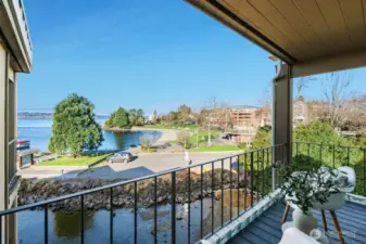 The views are panoramic, unobstructable, and simply breathtaking, encompassing the city’s premier downtown park and marina in one spectacular sweep.