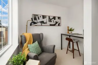 ...additional office space or Peloton area with views!