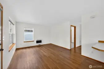 A newly installed gas heater enhances the home’s comfort, creating a warm and inviting atmosphere.