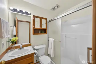 Thoughtfully designed low-maintenance shower offers a consistently clean, fresh, and hygienic experience.