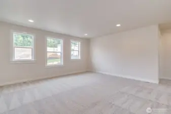 Photo not from actual home. Upstairs loft
