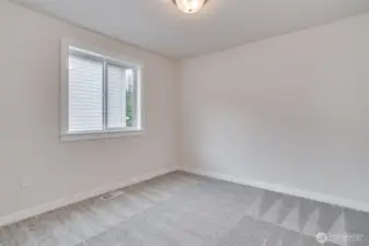 Photo not from actual home. Bedroom #3
