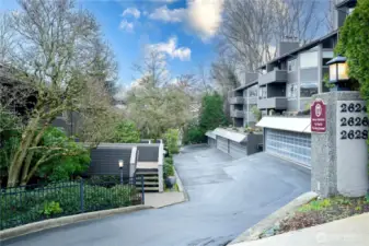 Building entrance