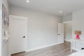 Walk in closet off second bedroom for plenty of storage