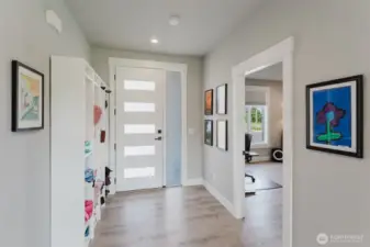 Large front entry