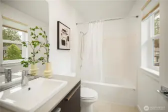 Full bath off second bed