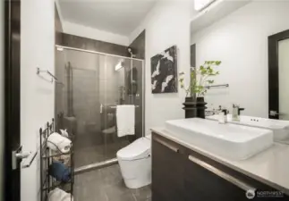 First floor bath