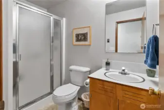 3/4 bath downstairs