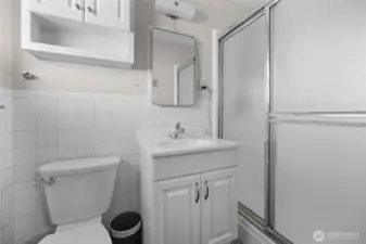 Unit 2 bath off primary bedroom.